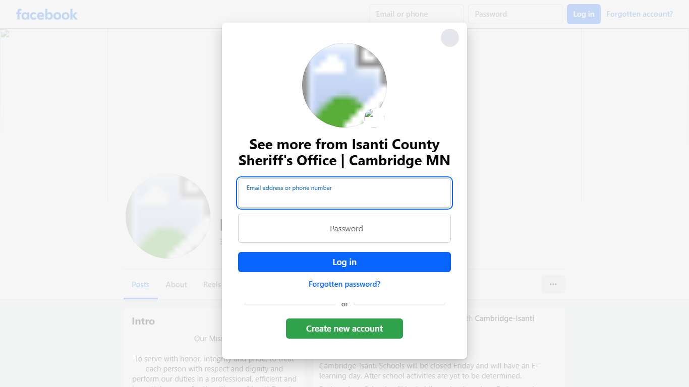 Isanti County Sheriff's Office Cambridge MN Facebook